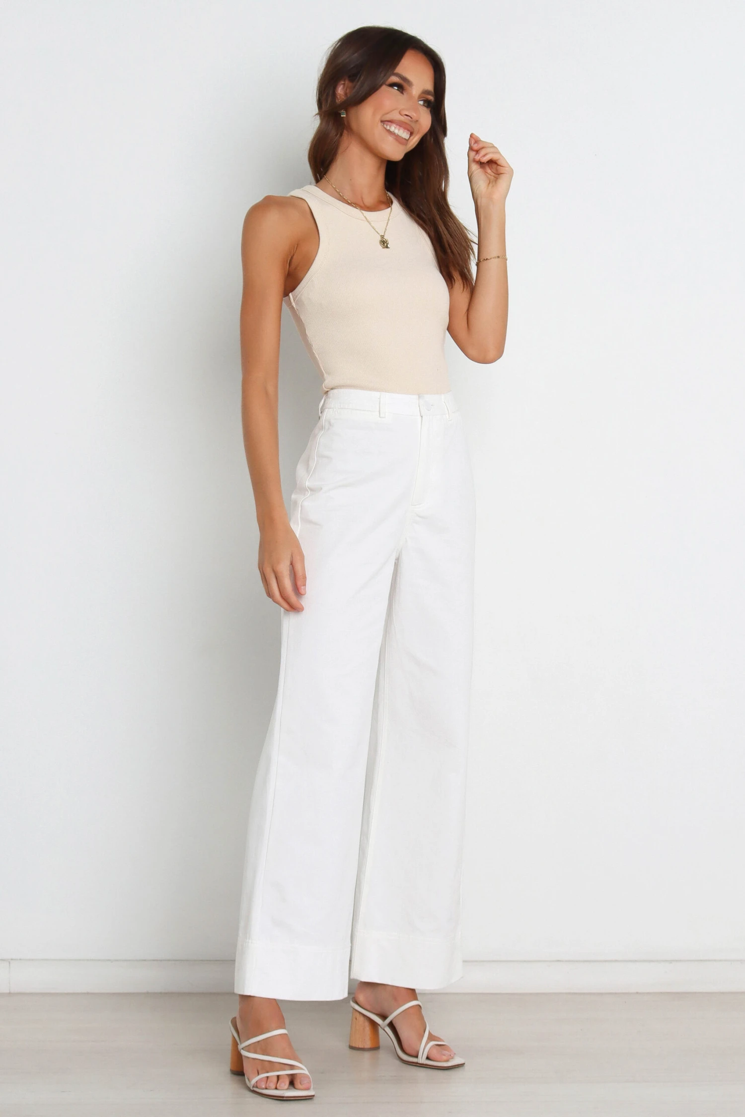 Hilary Pant - White 6 Hilary Pant - White - Image 4