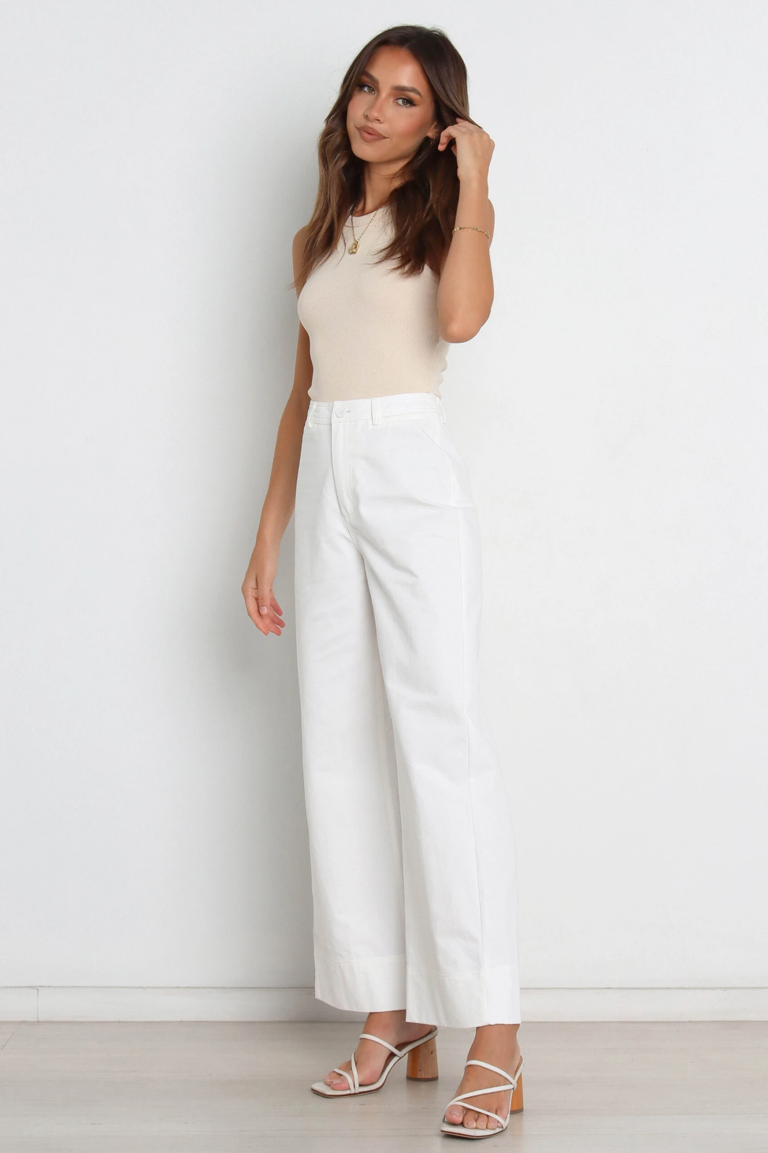 Hilary Pant - White 4 Hilary Pant - White - Image 2