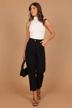 Lexie Pants - Black 11 Lexie Pants - Black -Clothing Discount Shop petal and pup usa bottoms lexie pants black 32632216944817