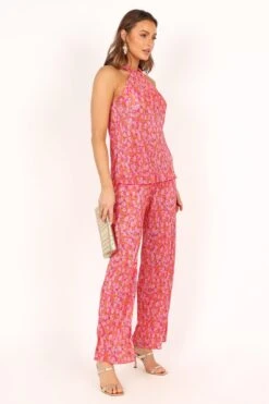 Lulu Plisse Pants - Hot Pink 18 Lulu Plisse Pants - Hot Pink -Clothing Discount Shop petal and pup usa bottoms lulu plisse pants hot pink 33512682356913