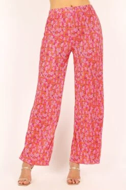 Lulu Plisse Pants - Hot Pink 15 Lulu Plisse Pants - Hot Pink -Clothing Discount Shop petal and pup usa bottoms lulu plisse pants hot pink 33512682487985