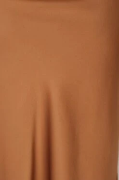 Nellie Satin Midi Skirt - Bronze 27 Nellie Satin Midi Skirt - Bronze -Clothing Discount Shop petal and pup usa bottoms nellie satin midi skirt bronze 33968203661489