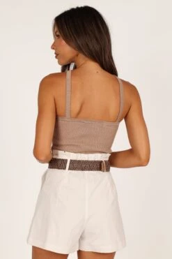 Peggy High Waisted Shorts - Off White 16 Peggy High Waisted Shorts - Off White -Clothing Discount Shop petal and pup usa bottoms peggy high waisted shorts off white 33394971214001