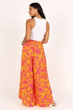 Russo Pant - Hot Pink/Citrus 13 Russo Pant - Hot Pink/Citrus -Clothing Discount Shop petal and pup usa bottoms russo pant hot pink citrus 33446660047025