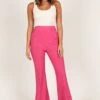 Rutherford Flared Ponte Pant - Fuchsia 2 Rutherford Flared Ponte Pant - Fuchsia -Clothing Discount Shop petal and pup usa bottoms rutherford flared ponte pant fuchsia 33351118258353