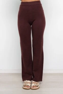 Shalini Pants - Chocolate Brown -Clothing Discount Shop petal and pup usa bottoms shalini pants chocolate brown 29023024906417