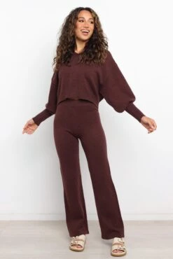 Shalini Pants - Chocolate Brown