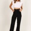 Talaren Pant - Black -Clothing Discount Shop petal and pup usa bottoms talaren pant black 33207370907825