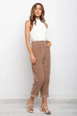 Talaren Pant - Brown 19 Talaren Pant - Brown -Clothing Discount Shop petal and pup usa bottoms talaren pant brown 22598719439025