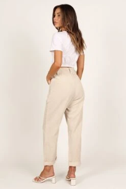 Talaren Pant - Cream 16 Talaren Pant - Cream -Clothing Discount Shop petal and pup usa bottoms talaren pant cream 33207379132593