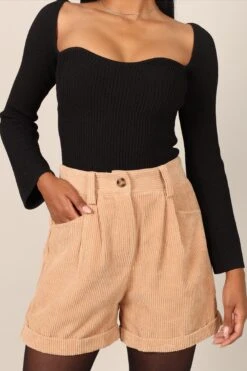 Talaren Shorts - Beige -Clothing Discount Shop petal and pup usa bottoms talaren shorts beige 32689728389297