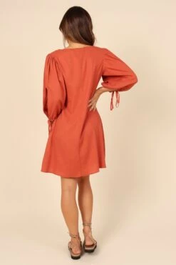 Aida Dress - Sangria -Clothing Discount Shop petal and pup usa dresses aida dress sangria 32111580348593