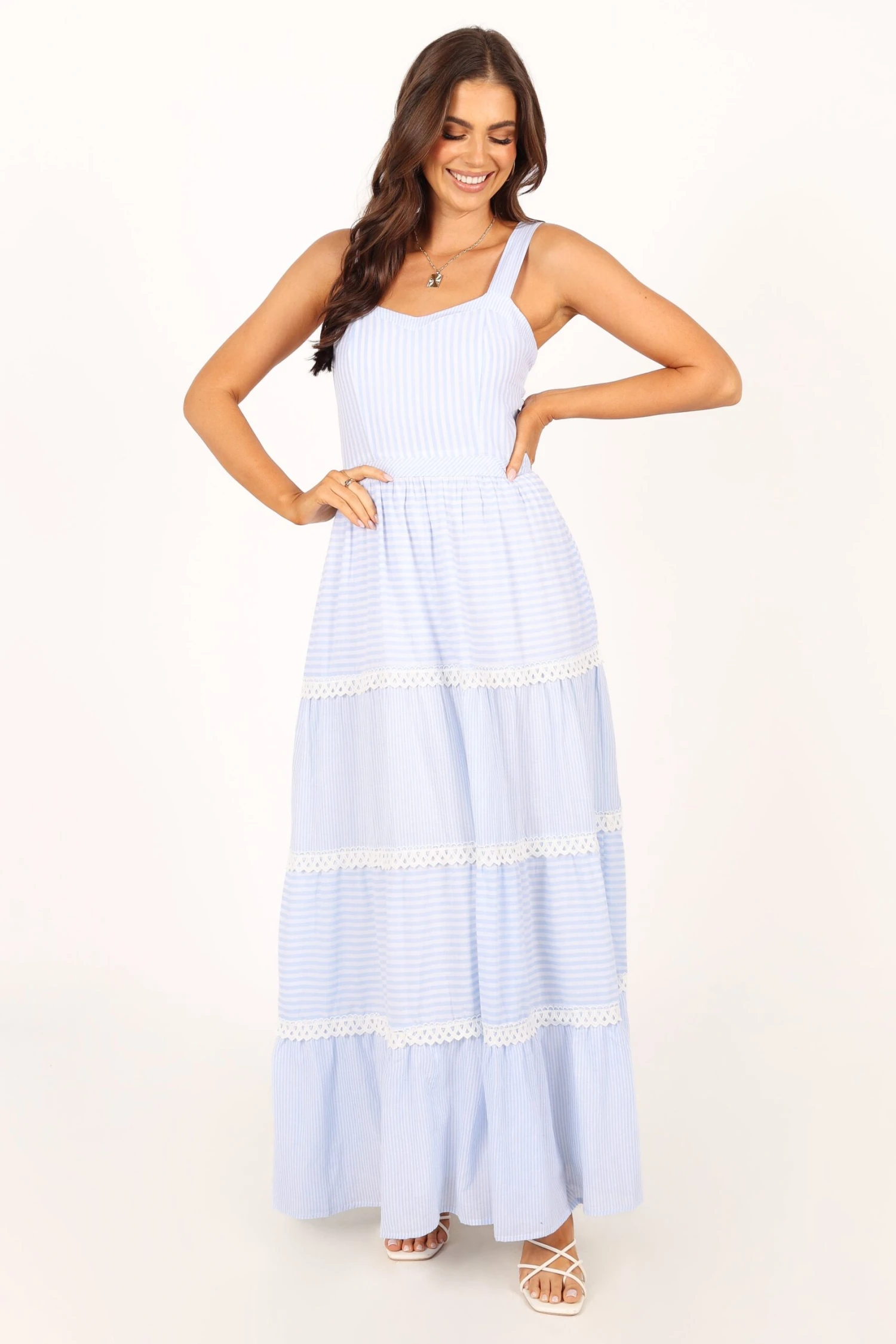 Camille Maxi Dress - Blue 3 Camille Maxi Dress - Blue