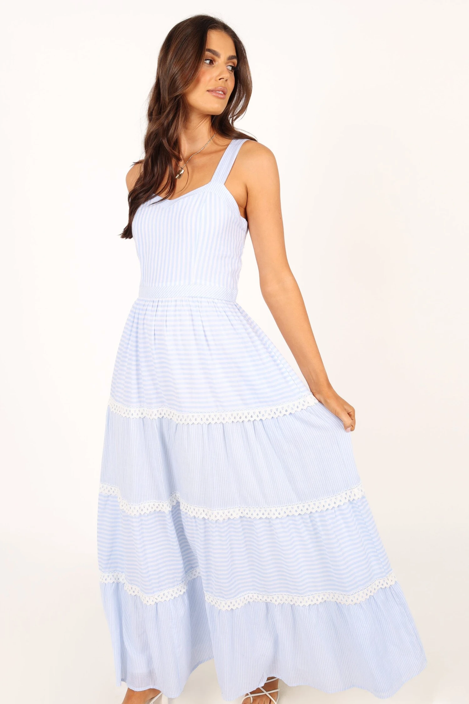 Camille Maxi Dress - Blue 4 Camille Maxi Dress - Blue - Image 2