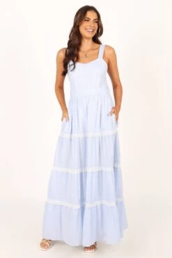 Camille Maxi Dress - Blue 15 Camille Maxi Dress - Blue -Clothing Discount Shop petal and pup usa dresses camille maxi dress blue 33757577511089
