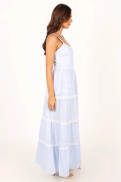 Camille Maxi Dress - Blue 17 Camille Maxi Dress - Blue -Clothing Discount Shop petal and pup usa dresses camille maxi dress blue 33757577576625