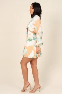 Daniella Dress - Tan -Clothing Discount Shop petal and pup usa dresses daniella dress tan 32066620489905