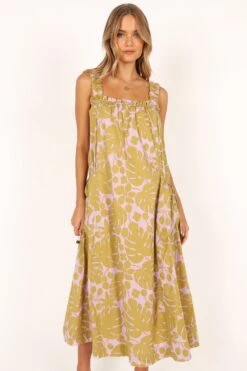 Deva Maxi Dress - Olive 13 Deva Maxi Dress - Olive -Clothing Discount Shop petal and pup usa dresses deva maxi dress olive 33643488116913