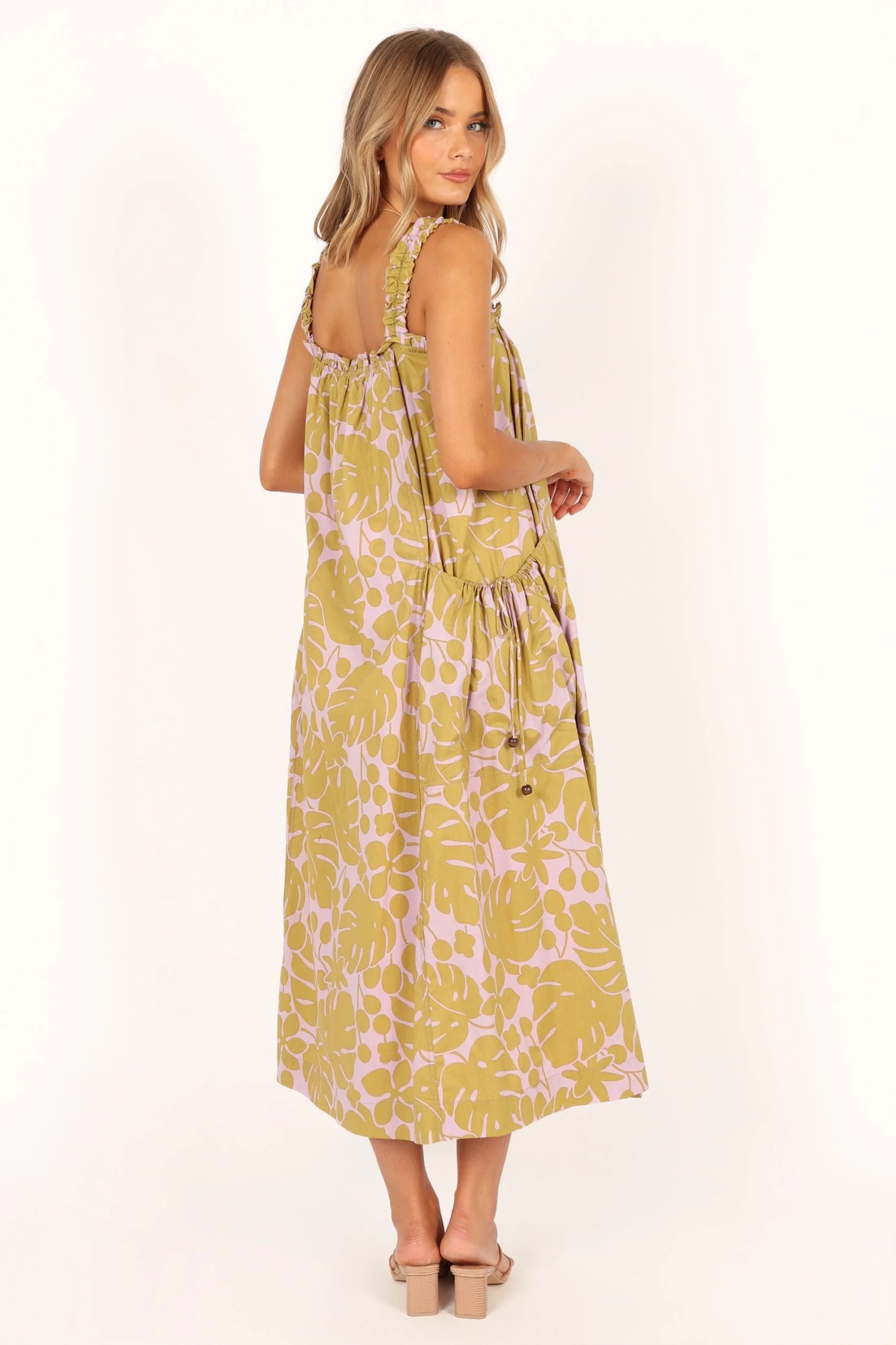 Deva Maxi Dress - Olive 7 Deva Maxi Dress - Olive - Image 5