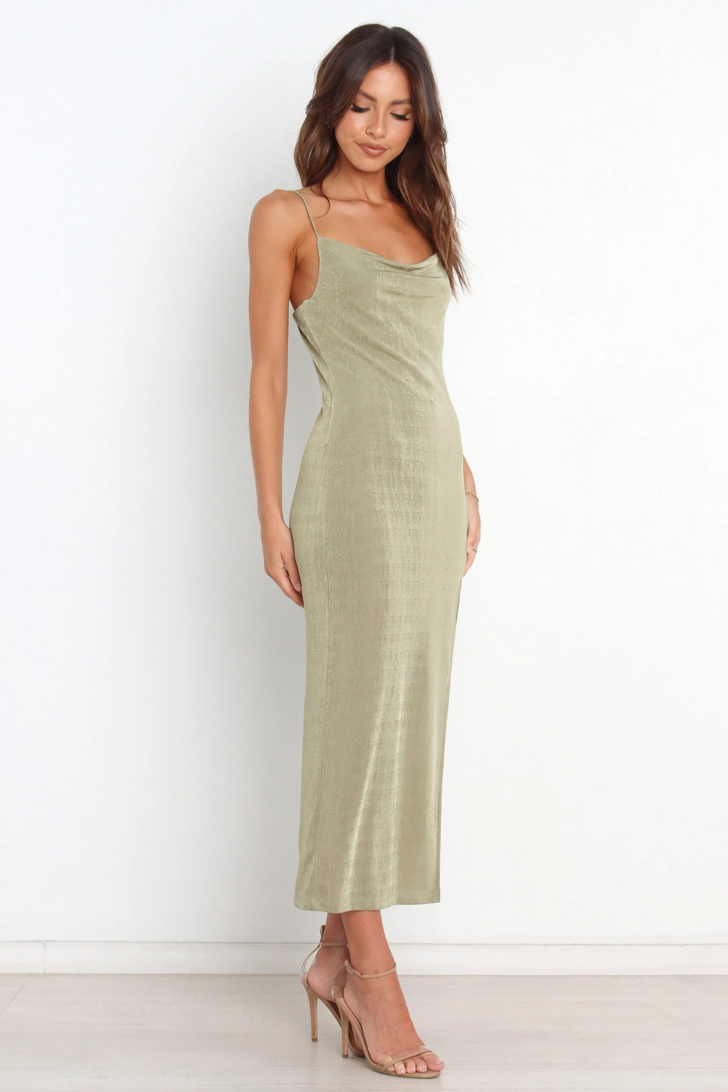 DIANI DRESS - OLIVE 10 DIANI DRESS - OLIVE - Image 8