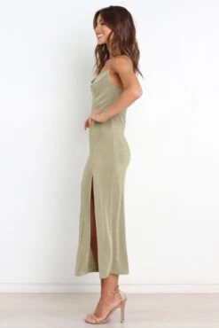 DIANI DRESS - OLIVE 14 DIANI DRESS - OLIVE -Clothing Discount Shop petal and pup usa dresses diani dress olive 31286836232369