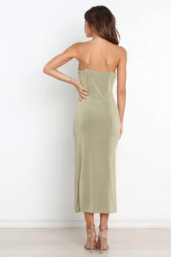 DIANI DRESS - OLIVE 15 DIANI DRESS - OLIVE -Clothing Discount Shop petal and pup usa dresses diani dress olive 31286869196977