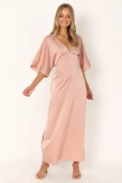 Eliza Maxi Dress - Pink 18 Eliza Maxi Dress - Pink -Clothing Discount Shop petal and pup usa dresses eliza maxi dress pink 33904594452657