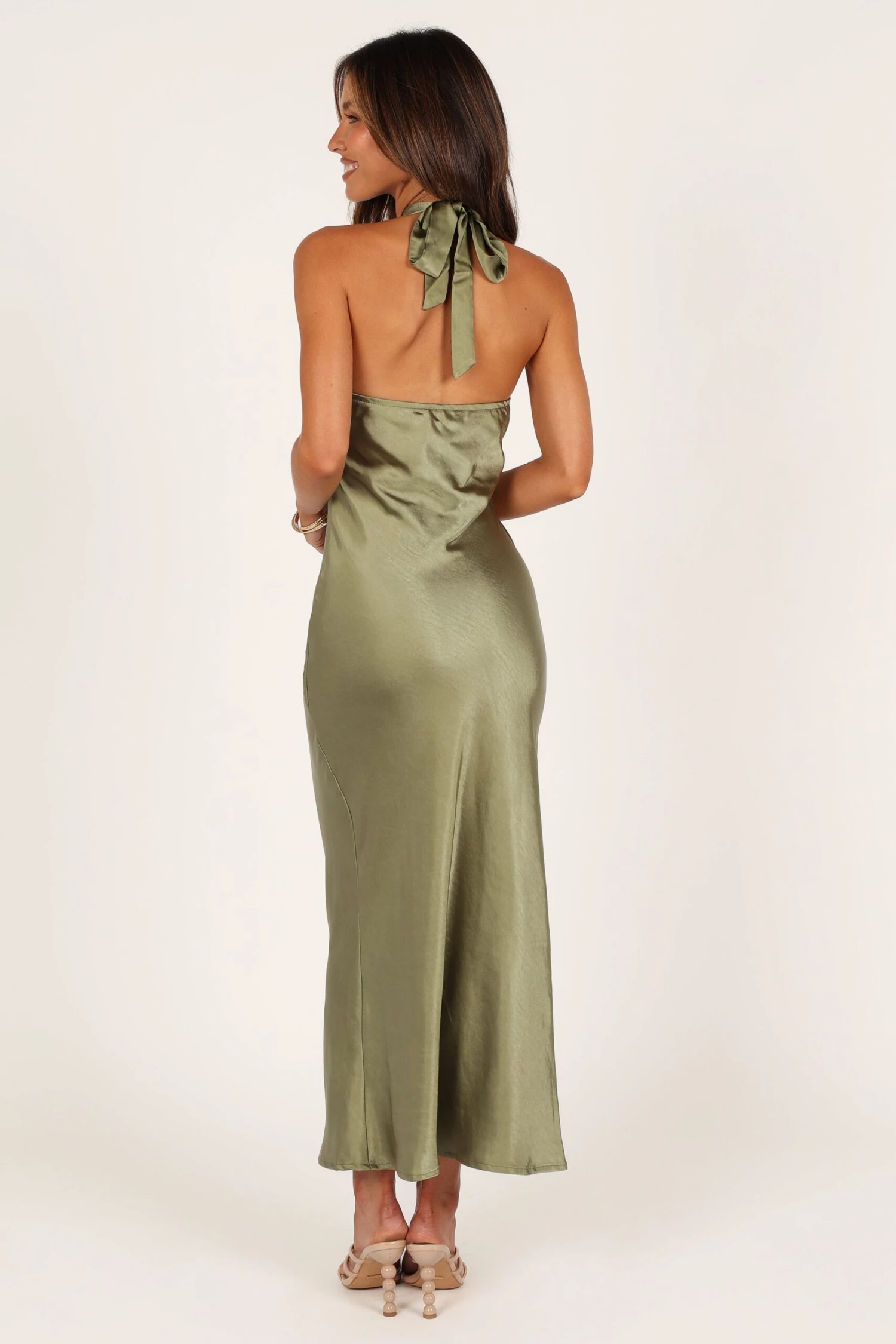 Grasie Dress - Olive 6 Grasie Dress - Olive - Image 4