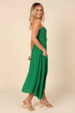Kate Belted Dress - Green -Clothing Discount Shop petal and pup usa dresses kate belted dress green 32146905235633