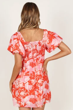 Maggie Mini Dress - Pink/Red Floral 13 Maggie Mini Dress - Pink/Red Floral -Clothing Discount Shop petal and pup usa dresses maggie mini dress pink red floral 33351124549809