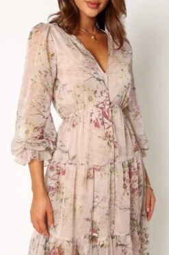 Maria Long Sleeve Maxi Dress - Cream 16 Maria Long Sleeve Maxi Dress - Cream -Clothing Discount Shop petal and pup usa dresses maria long sleeve maxi dress cream 34011642364081