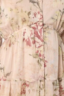 Maria Long Sleeve Maxi Dress - Cream 19 Maria Long Sleeve Maxi Dress - Cream -Clothing Discount Shop petal and pup usa dresses maria long sleeve maxi dress cream 34011642495153