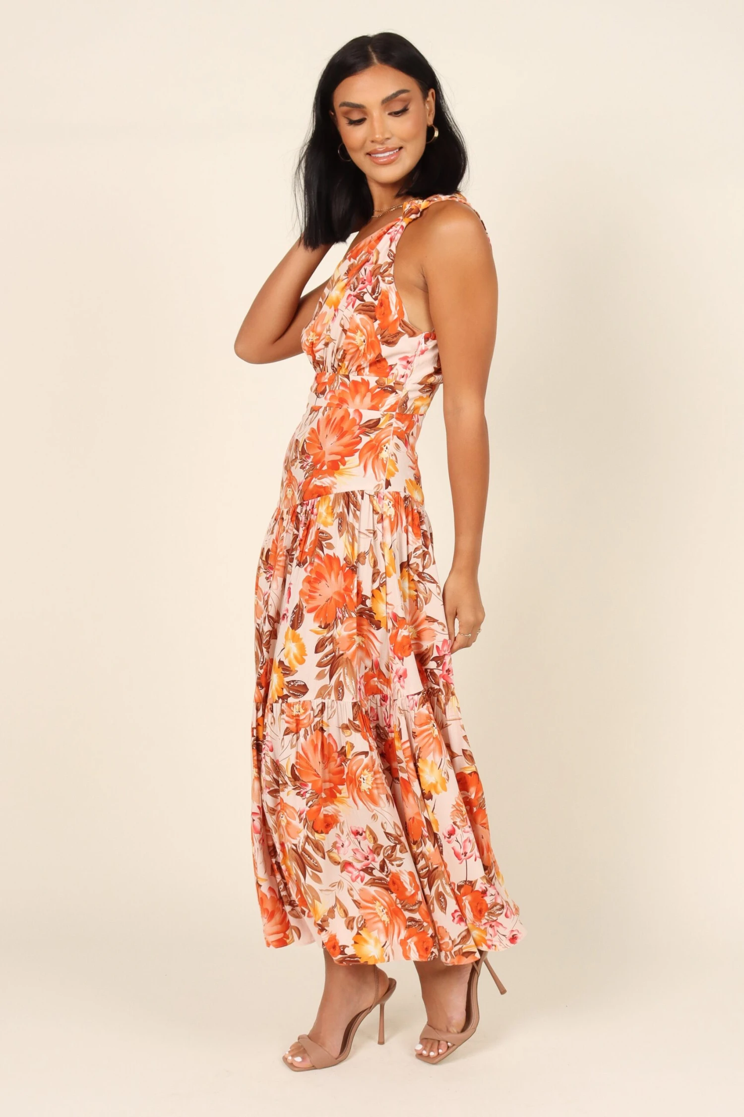 Marietta Dress - Orange 8 Marietta Dress - Orange - Image 6