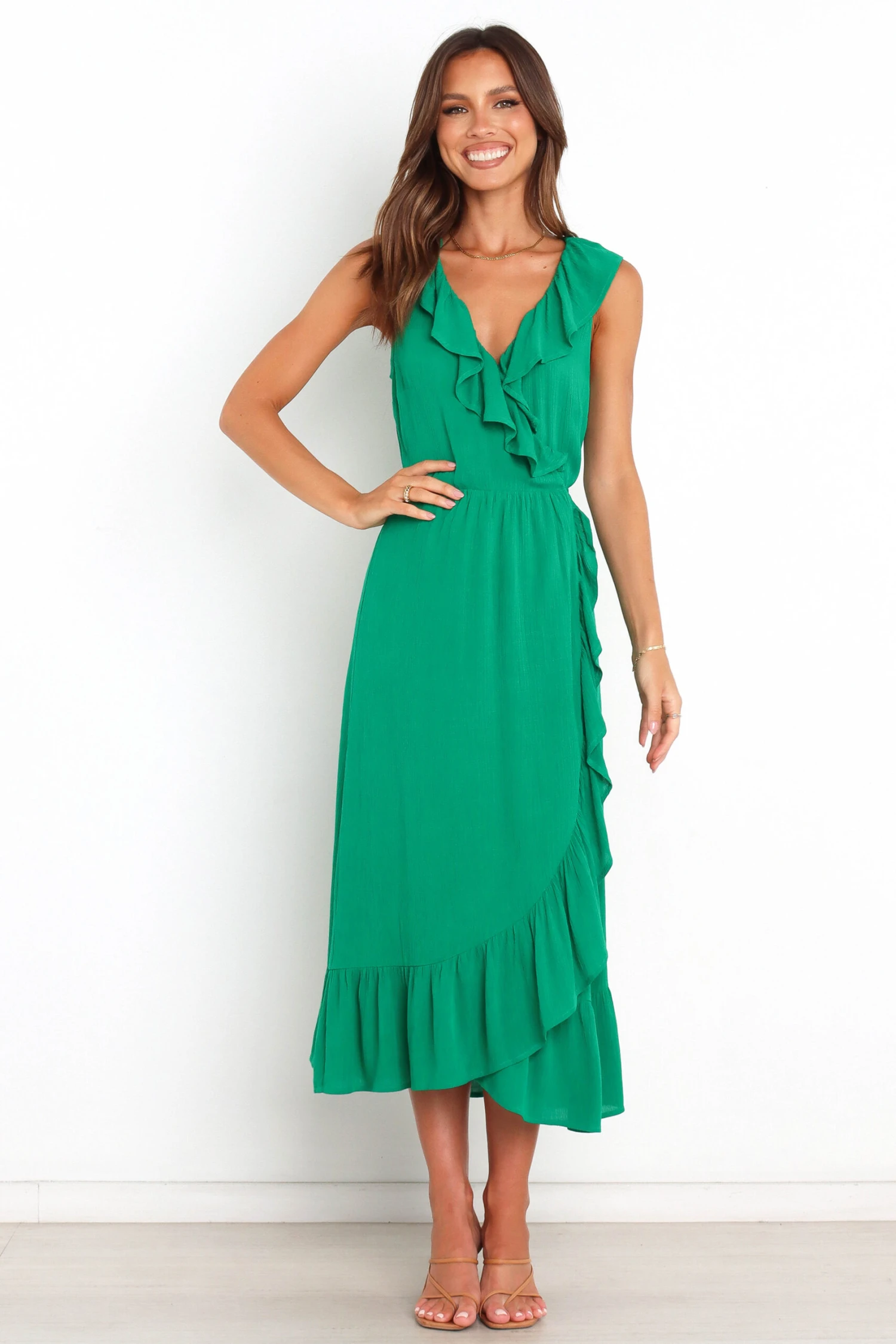 Mariska Dress - Green 2 Mariska Dress - Green