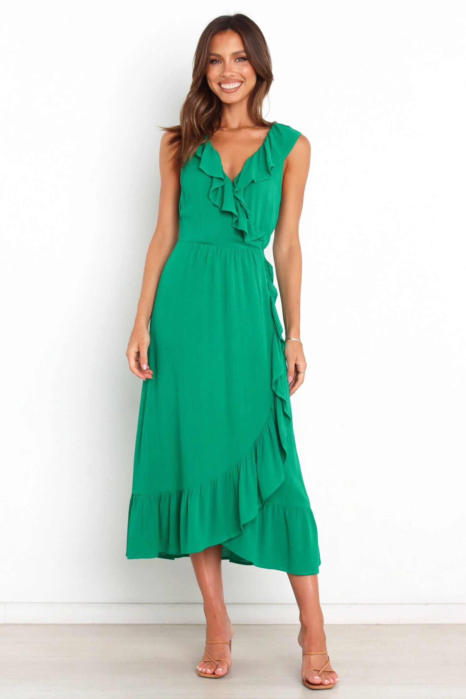 Mariska Dress - Green 3 Mariska Dress - Green - Image 2