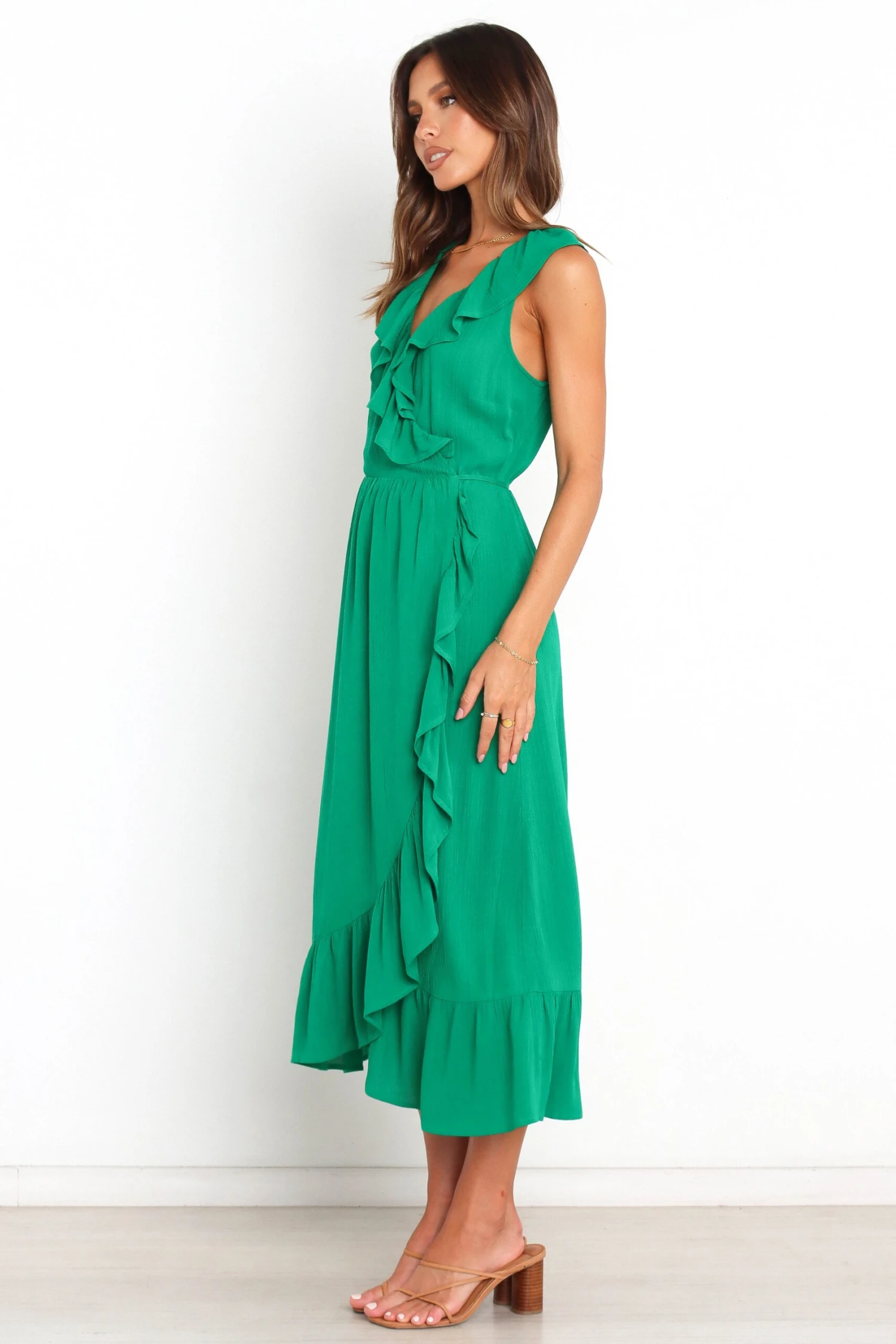 Mariska Dress - Green 4 Mariska Dress - Green - Image 3