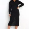 Monrow Dress - Black 2 Monrow Dress - Black -Clothing Discount Shop petal and pup usa dresses monrow dress black 31698667864241