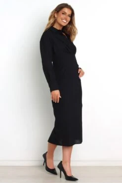 Monrow Dress - Black -Clothing Discount Shop petal and pup usa dresses monrow dress black 31698667995313