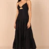 Myrna Cutout Maxi Dress - Black -Clothing Discount Shop petal and pup usa dresses myrna cutout maxi dress black 32213997060273