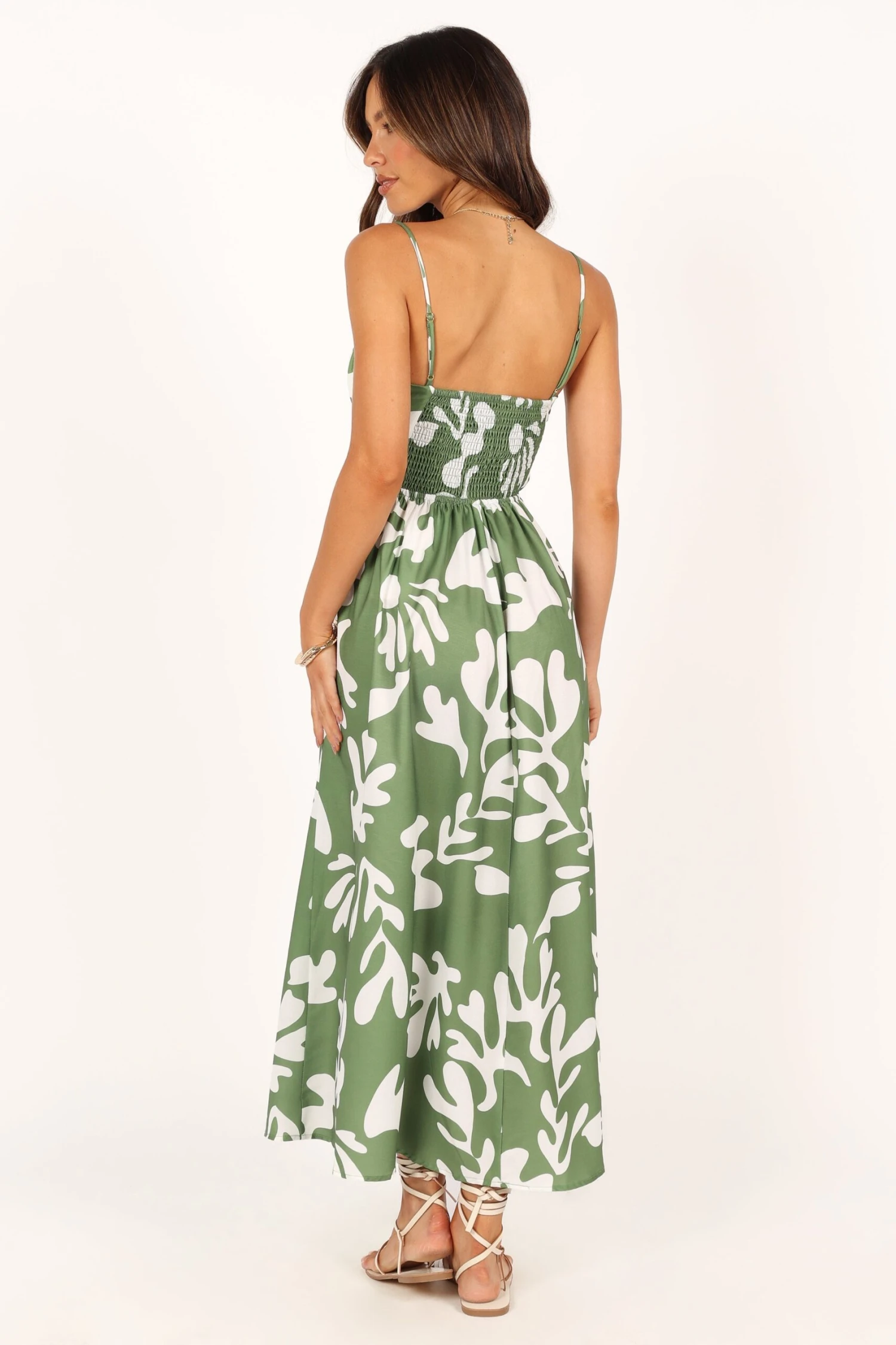 Payton Midi Dress - Khaki 11 Payton Midi Dress - Khaki - Image 9