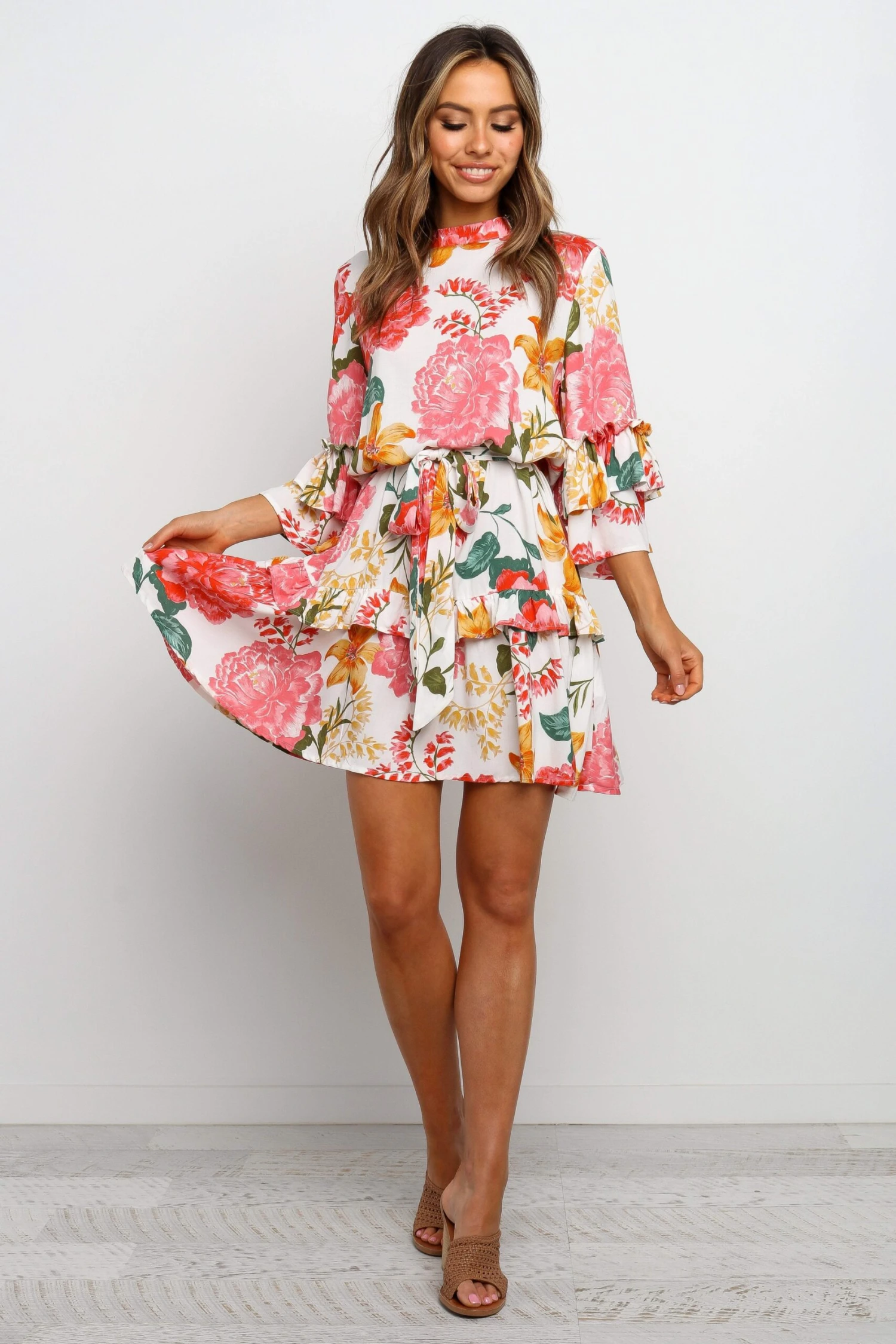 Peta Dress - White 5 Peta Dress - White - Image 3