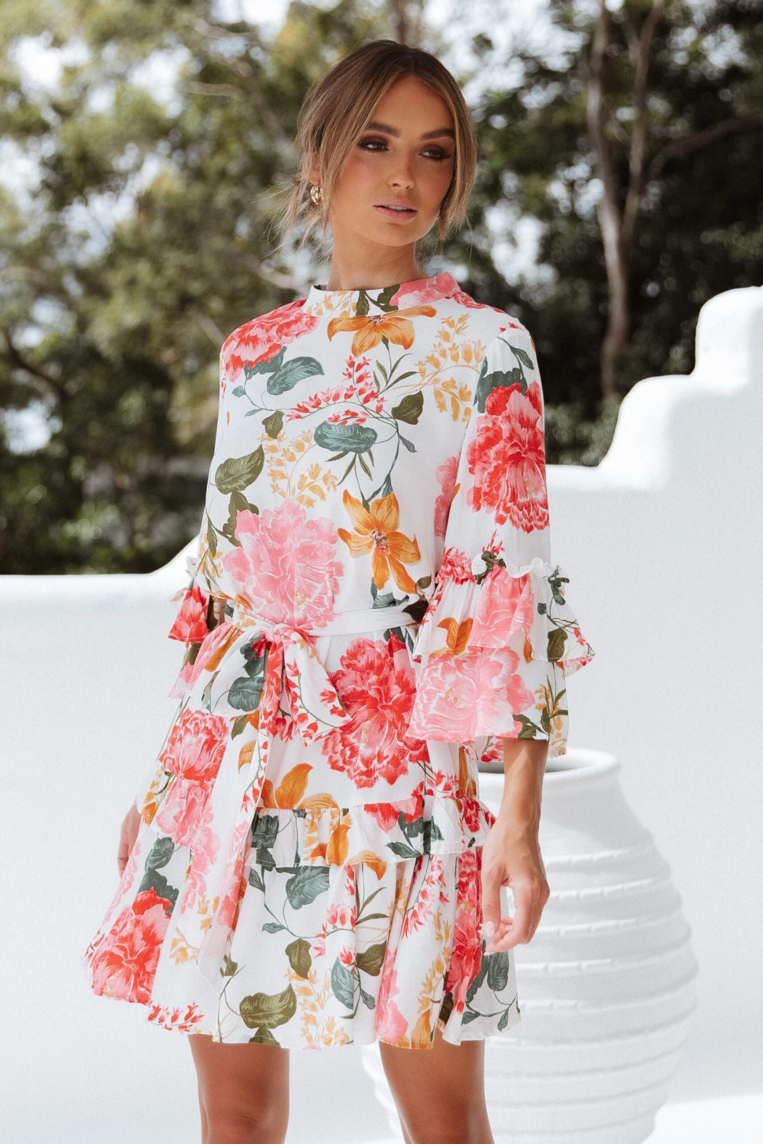 Peta Dress - White 3 Peta Dress - White