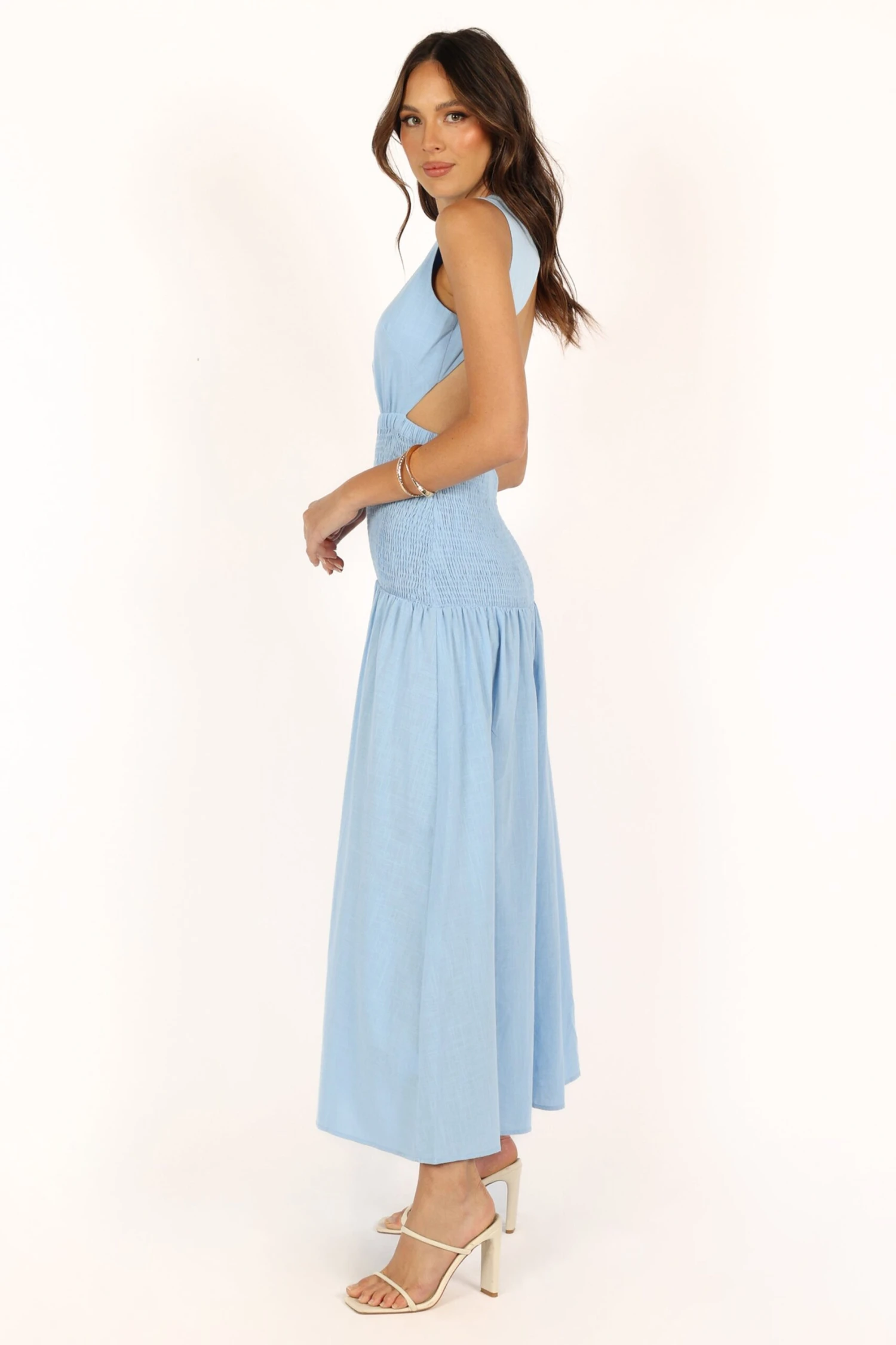 Reagan Maxi Dress - Blue 10 Reagan Maxi Dress - Blue - Image 8