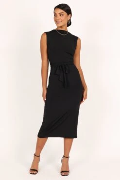 Reeves Midi Dress - Black