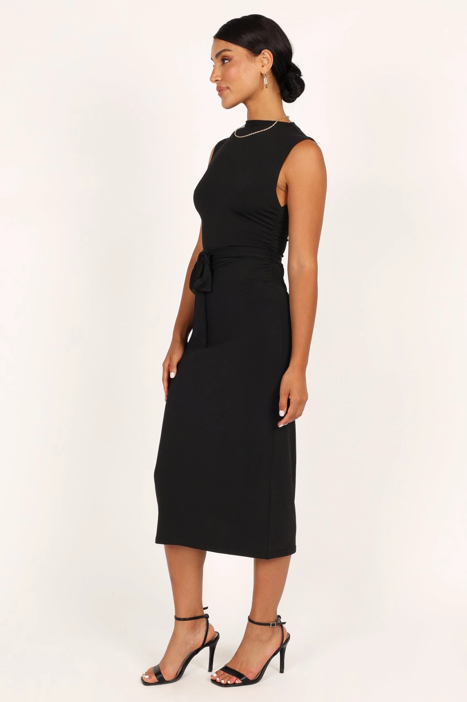 Reeves Midi Dress - Black 4 Reeves Midi Dress - Black - Image 2