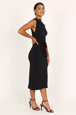 Reeves Midi Dress - Black 12 Reeves Midi Dress - Black -Clothing Discount Shop petal and pup usa dresses reeves midi dress black 33446667387057