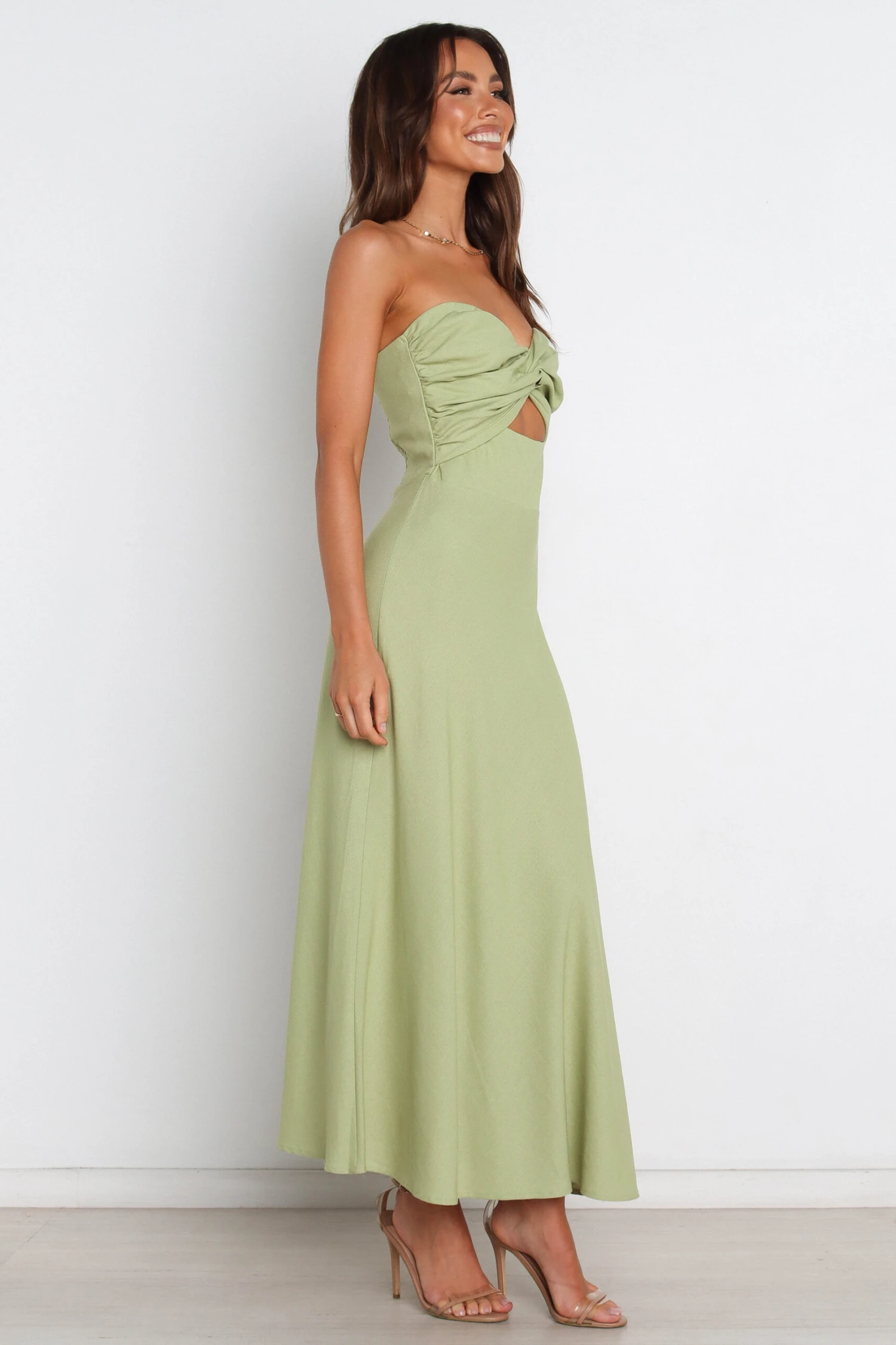 Rosetta Dress - Olive 14 Rosetta Dress - Olive - Image 12