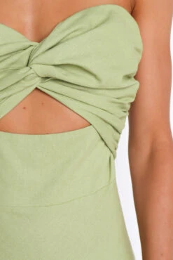 Rosetta Dress - Olive 25 Rosetta Dress - Olive -Clothing Discount Shop petal and pup usa dresses rosetta dress olive 31772696314033