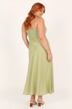 Rosetta Dress - Olive 19 Rosetta Dress - Olive -Clothing Discount Shop petal and pup usa dresses rosetta dress olive 33294823784625