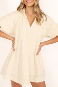 Sophia Puff Sleeve Mini Dress - White 21 Sophia Puff Sleeve Mini Dress - White -Clothing Discount Shop petal and pup usa dresses sophia puff sleeve mini dress white 33836350701745